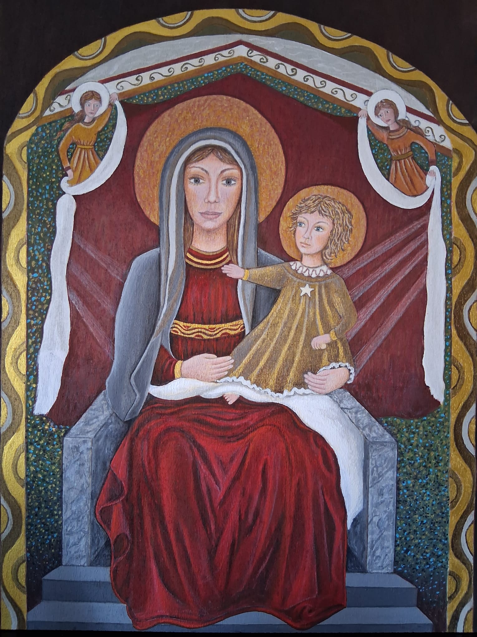 Icona della Madonna, simbolo della festa